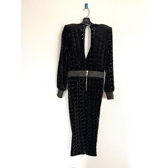 Zhivago Level Midi Dress in Black US6 - Picture 9 of 11